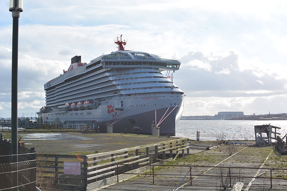 Scarlet Lady, a Virgin Voyages cruise ship